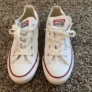 White Converse Chuck Taylors